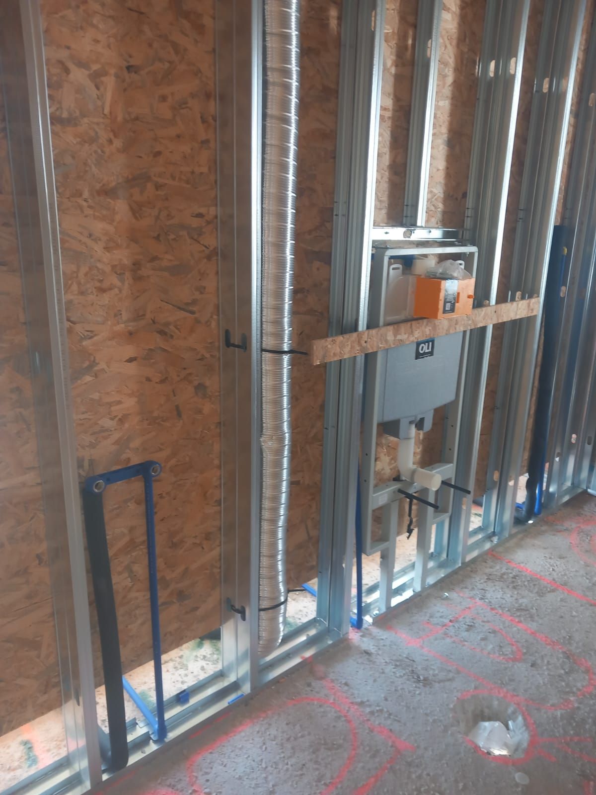 Vorwandinstallation WC